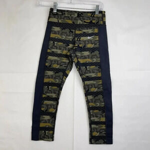 Nike Dri Fit Epic Clash Camouflage Crop Leggings